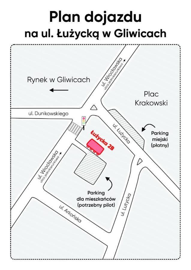 גליביצ'ה Kairos Apartments - Diamond - Darmowy Parking, Scisle Centrum מראה חיצוני תמונה